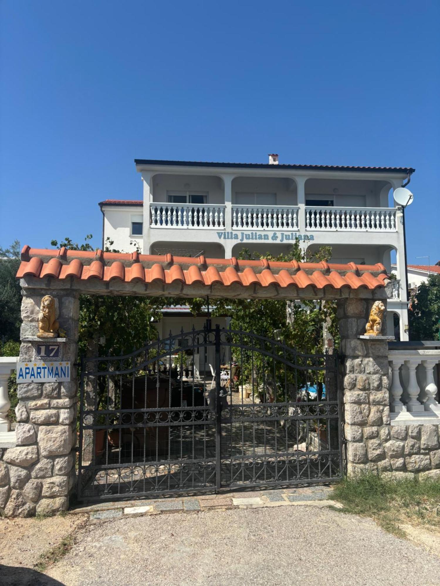 Villa Julian & Juliana Krk Town Zewnętrze zdjęcie